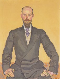 Retrato de Willy Russ de Ferdinand Hodler